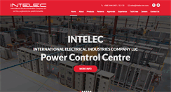 Desktop Screenshot of intelec-me.com